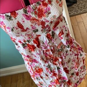 Tuscans by Venus Tube Top Ruched Dress